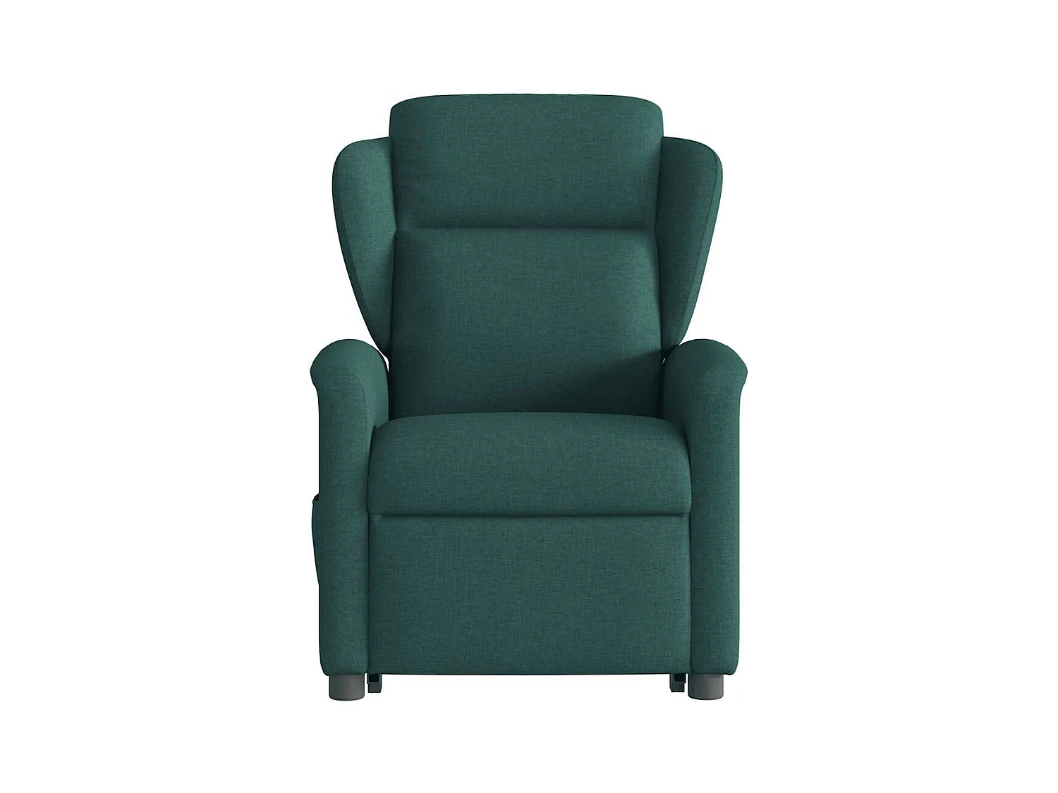 Sillón de relax | Silla | Sillón reclinable elevable tela verde oscuro SHL5641