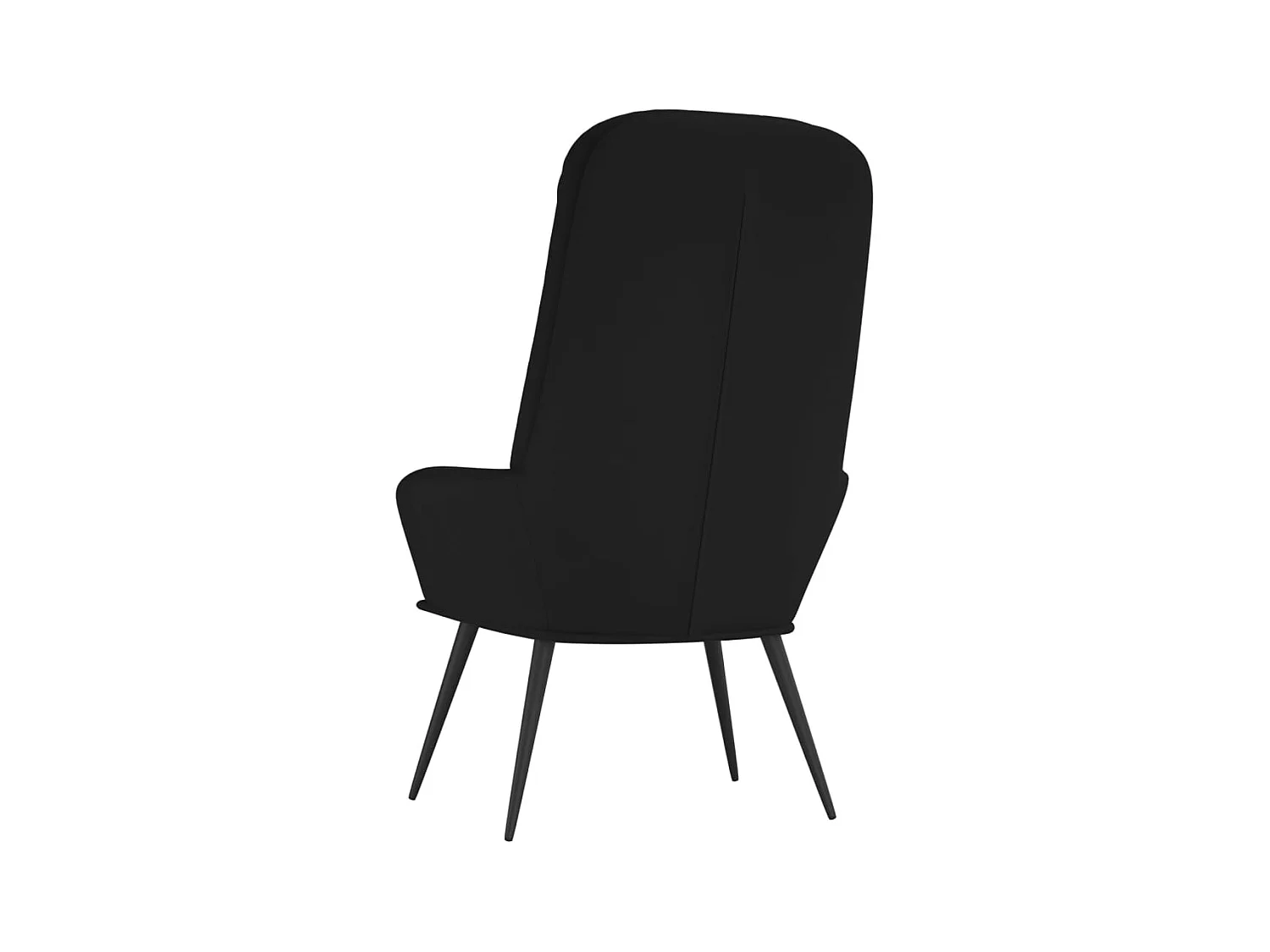 Sillón de relax | Silla de relax de terciopelo negro SHL5530