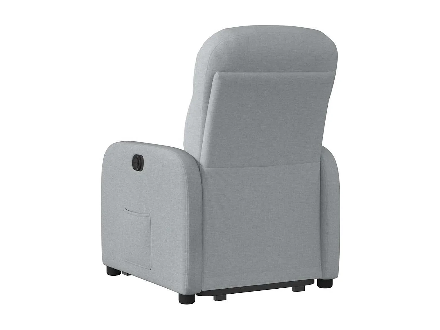 Fauteuil inclinable-Chaise de relax-Fauteuil TV Gris clair Tissu SHL1719