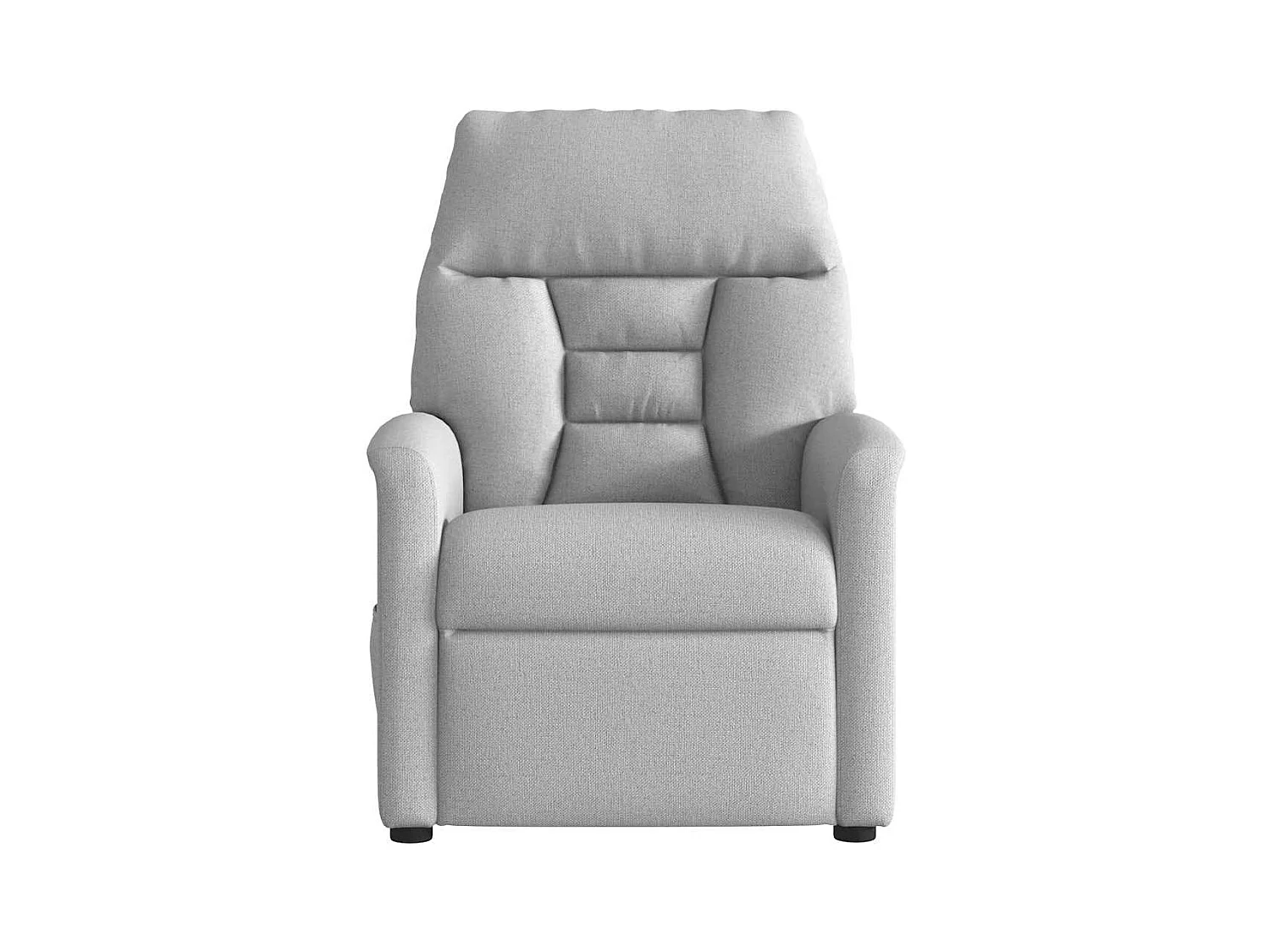 Sillón de salón | Silla | Sillón de masaje reclinable de tela gris nube SHL2947