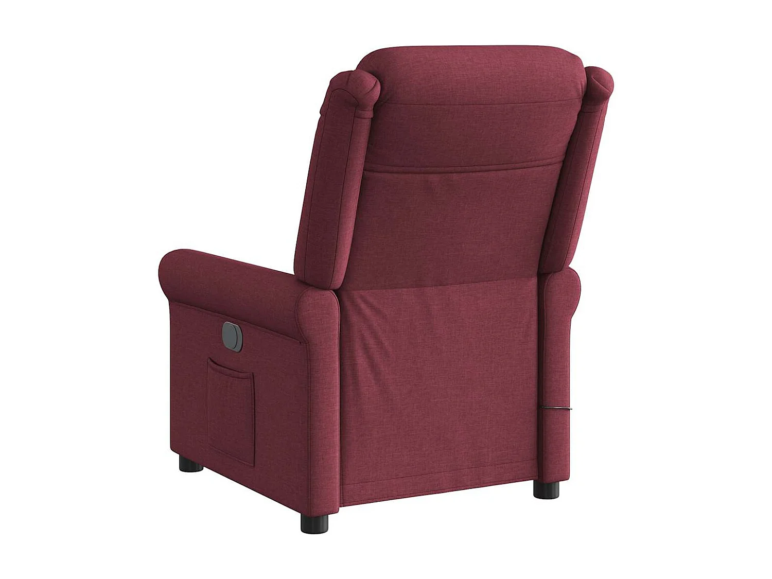Sillón de salón | Silla | Sillón de masaje reclinable eléctrico tela rojo tinto SHL7837