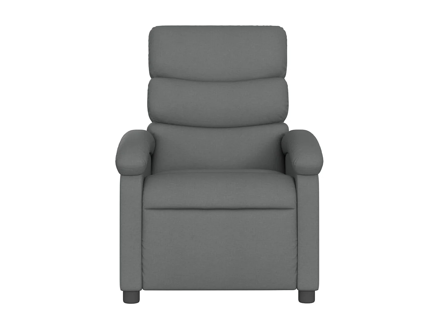 Relaxsessel | Lounge Sessel für Wohnzimmer Stoff Dunkelgrau SHL56272