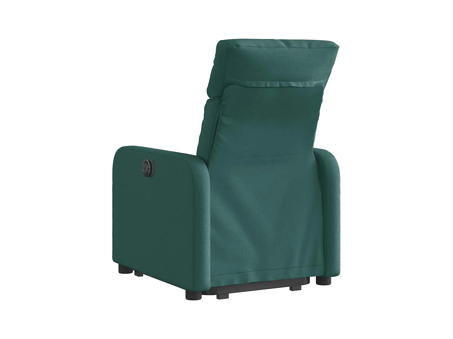Sillón de relax | Silla | Sillón reclinable elevable tela verde oscuro SHL4770
