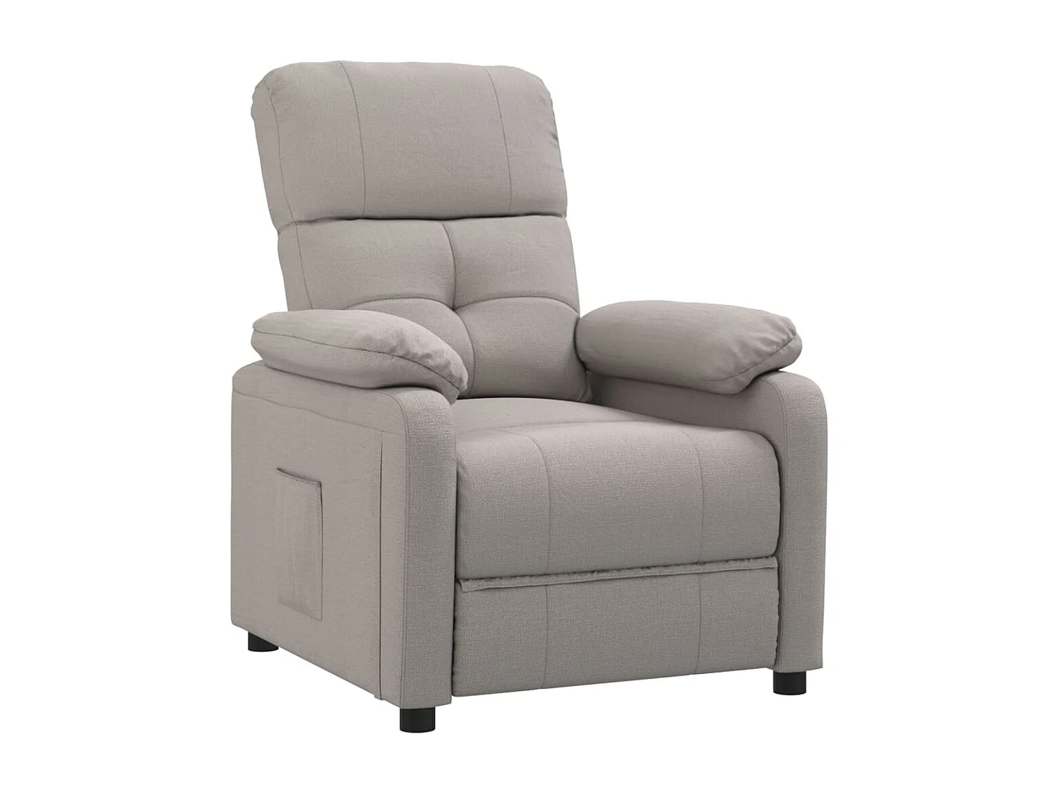Relaxsessel | Lounge Sessel für Wohnzimmer Taupe Stoff SHL95663