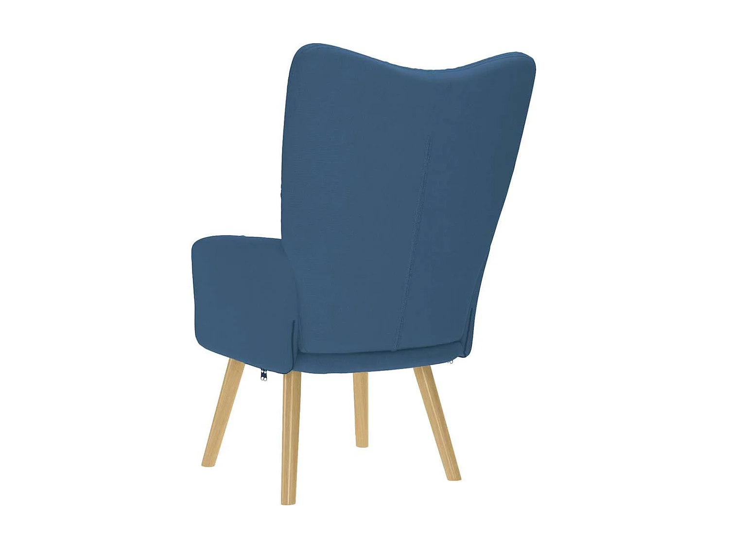 Fauteuil de Salon-Chaise de relaxation moderne Bleu Tissu SHL3938