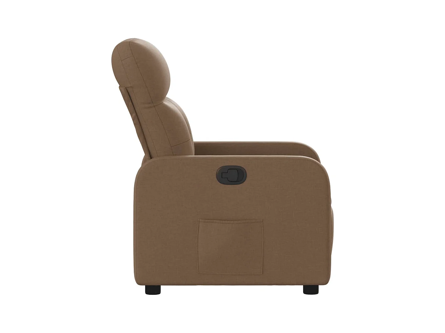 Sillón de relax | Silla | Sillón reclinable de tela marrón SHL4774