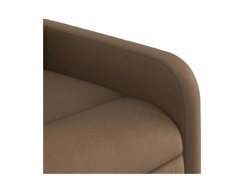 Sillón de relax | Silla | Sillón reclinable de tela marrón SHL4774