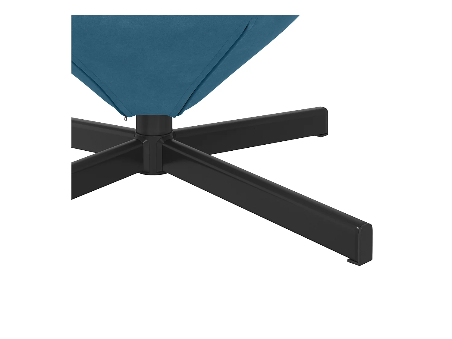 Cadeira Relax | Cadeira ovo Azul 63x73x90 cm Veludo SHL198713