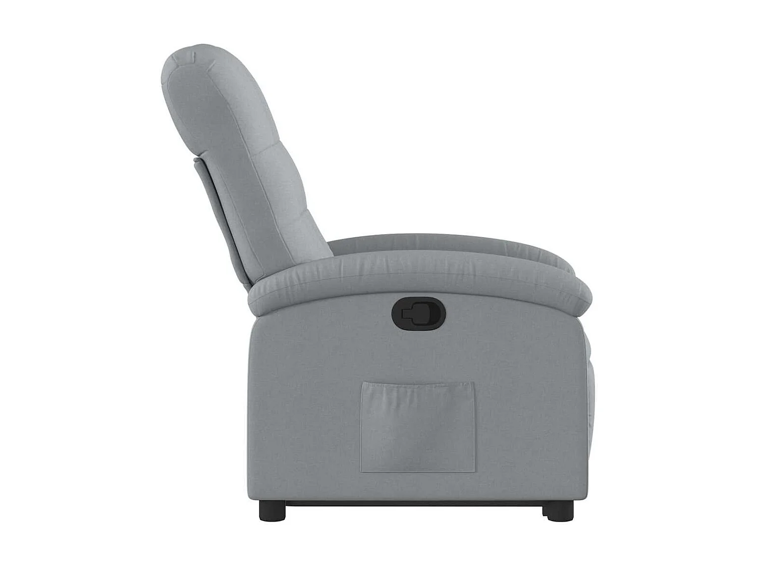 Sillón de relax | Silla | Sillón reclinable elevable de tela gris claro SHL9191