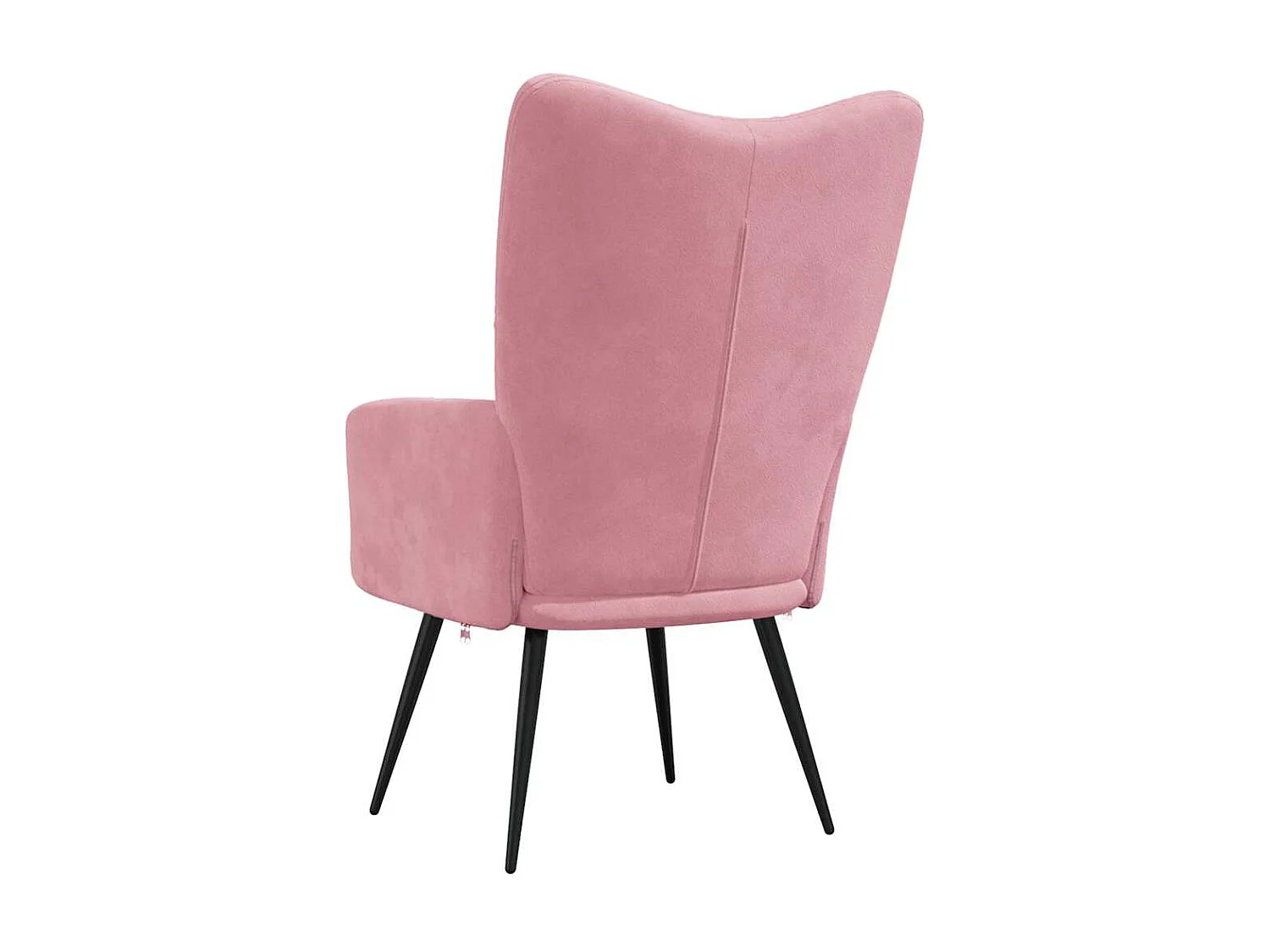Chaise de relaxation-Fauteuil de Salon Rose Velours SHL1835