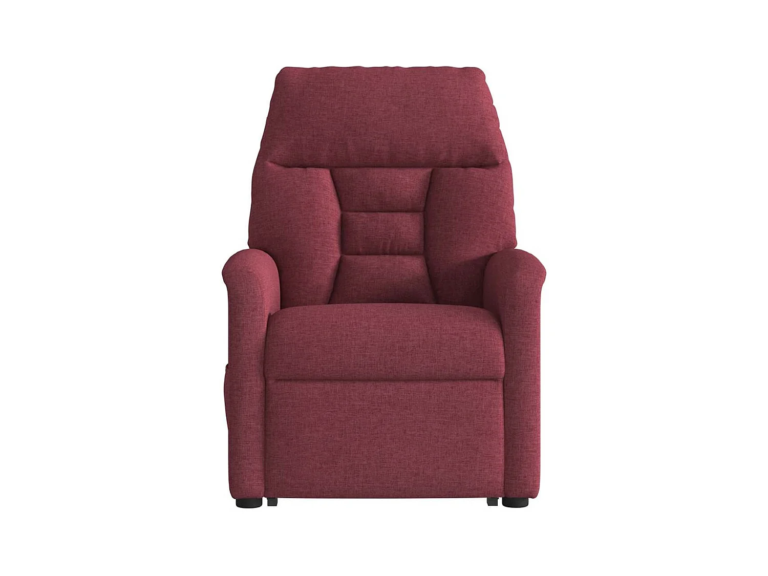 Sillón de relax | Silla | Sillón reclinable elevable tela rojo tinto SHL5412