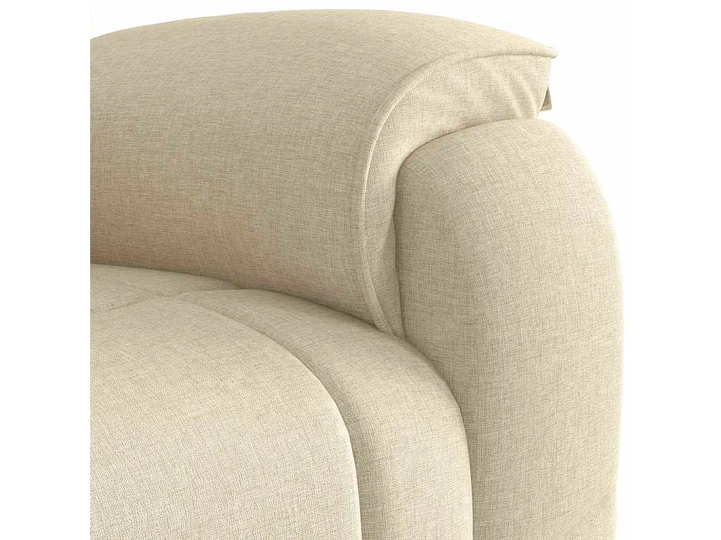 Sillón de relax | Sillón reclinable de tela crema SHL2400
