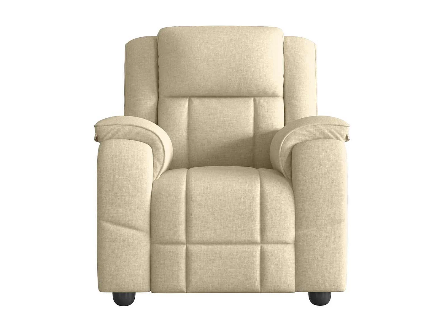 Relaxsessel | Lounge Sessel für Wohnzimmer Creme Stoff SHL10900