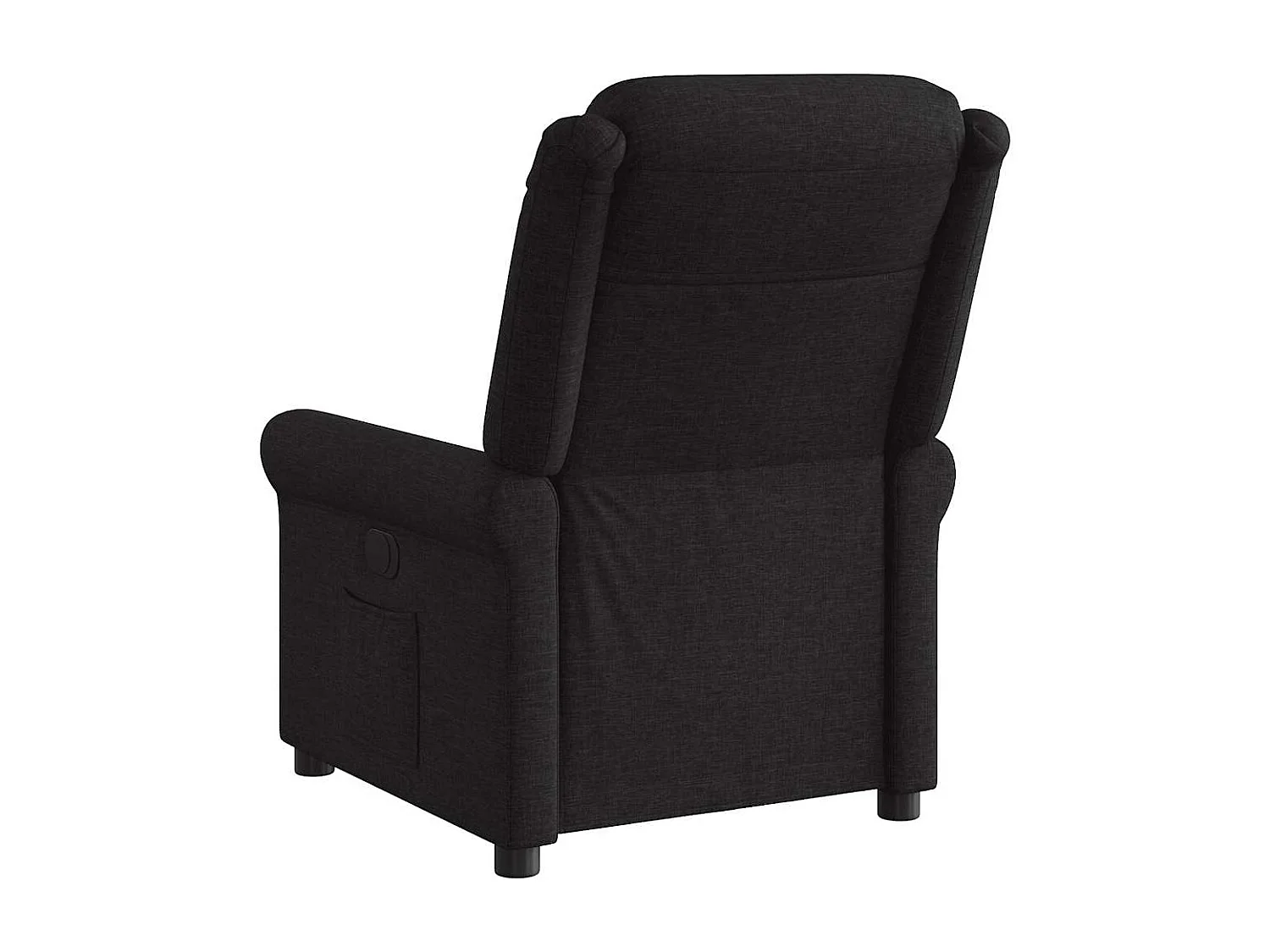 Fauteuil inclinable électrique-Chaise de relax-Fauteuil TV Noir Tissu SHL5435