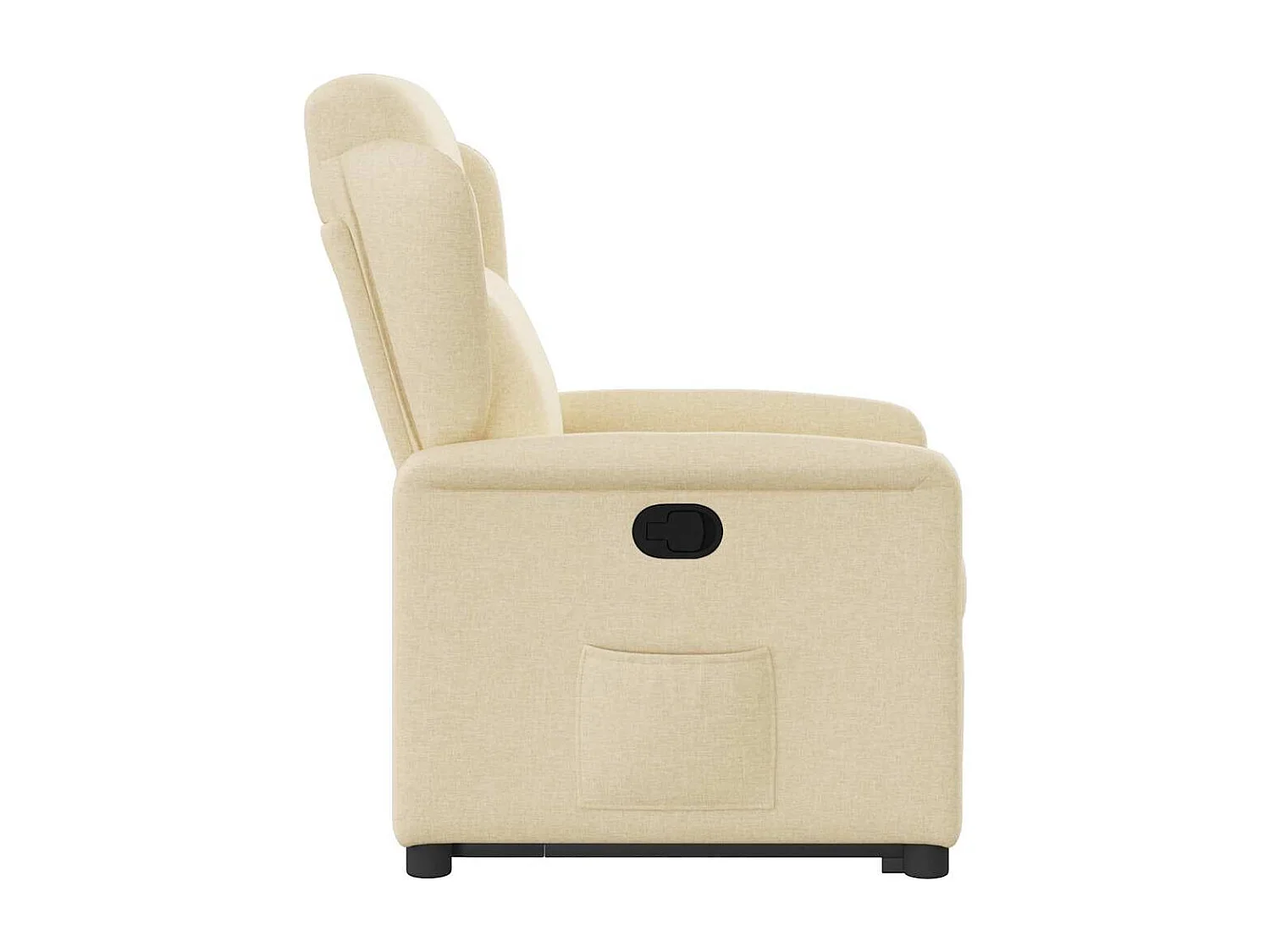 Poltrona Confortável | Poltrona reclinável elevatória tecido cor creme SHL68231