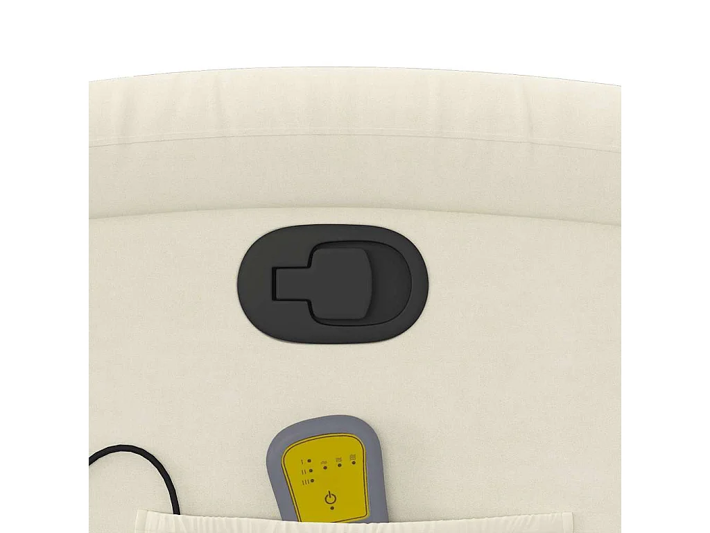 Sillón de salón | Silla | Sillón de masaje reclinable de terciopelo crema SHL7469