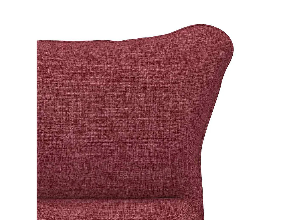 Poltrona | Cadeira de Sala | Cadeira Relaxante vermelho tinto 69x74x93 cm tecido SHL683681