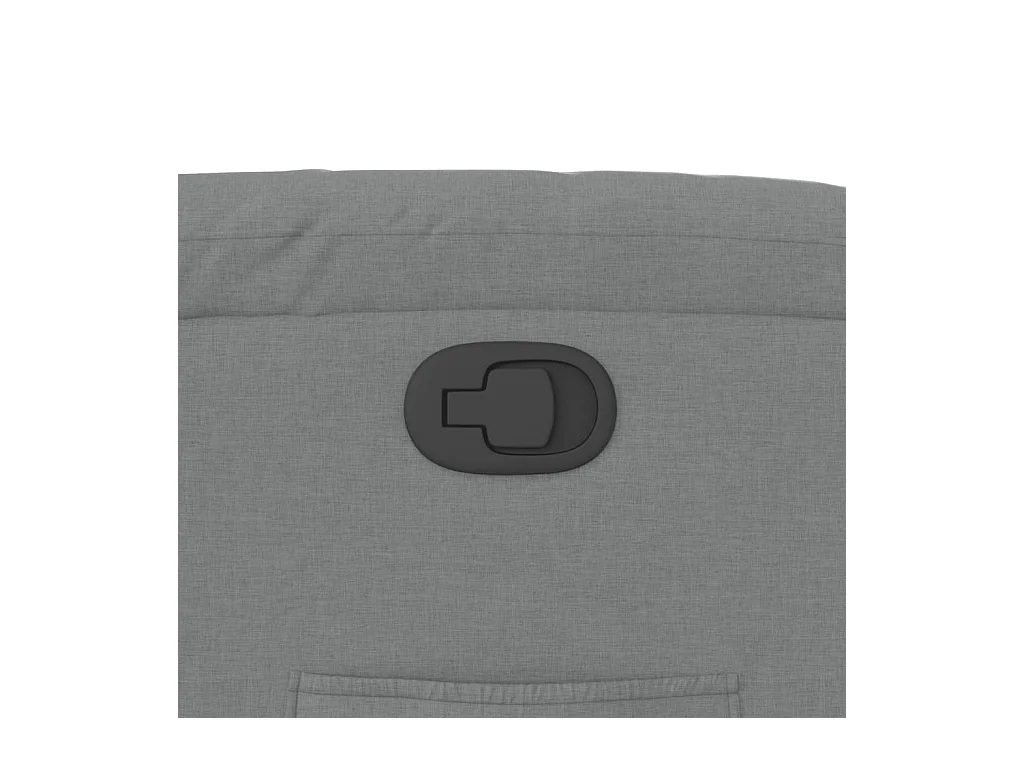 Sillón de relax | Sillón reclinable de tela gris claro SHL2086