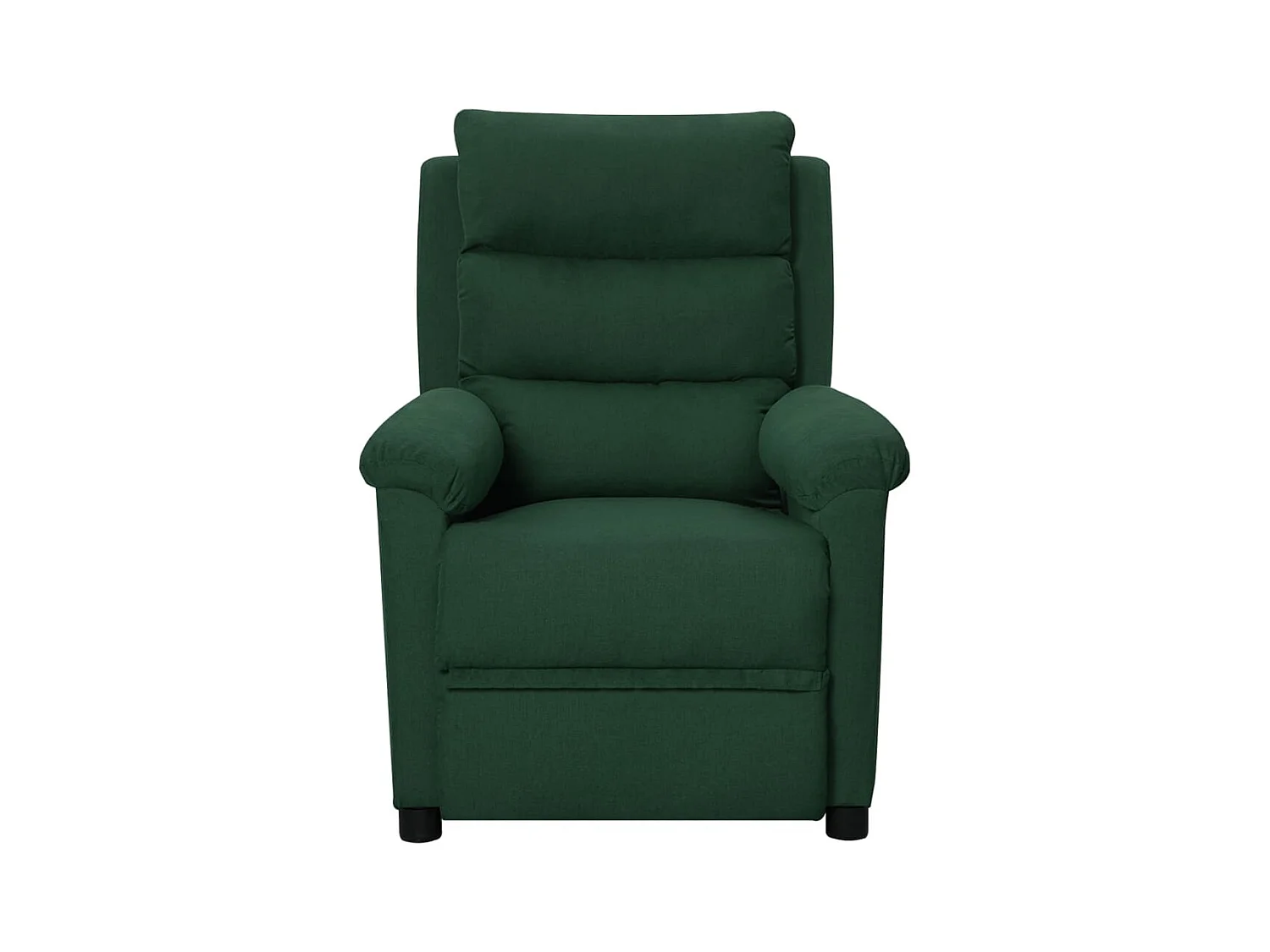Fauteuil inclinable-Fauteuil de salon Vert foncé Tissu SHL4358