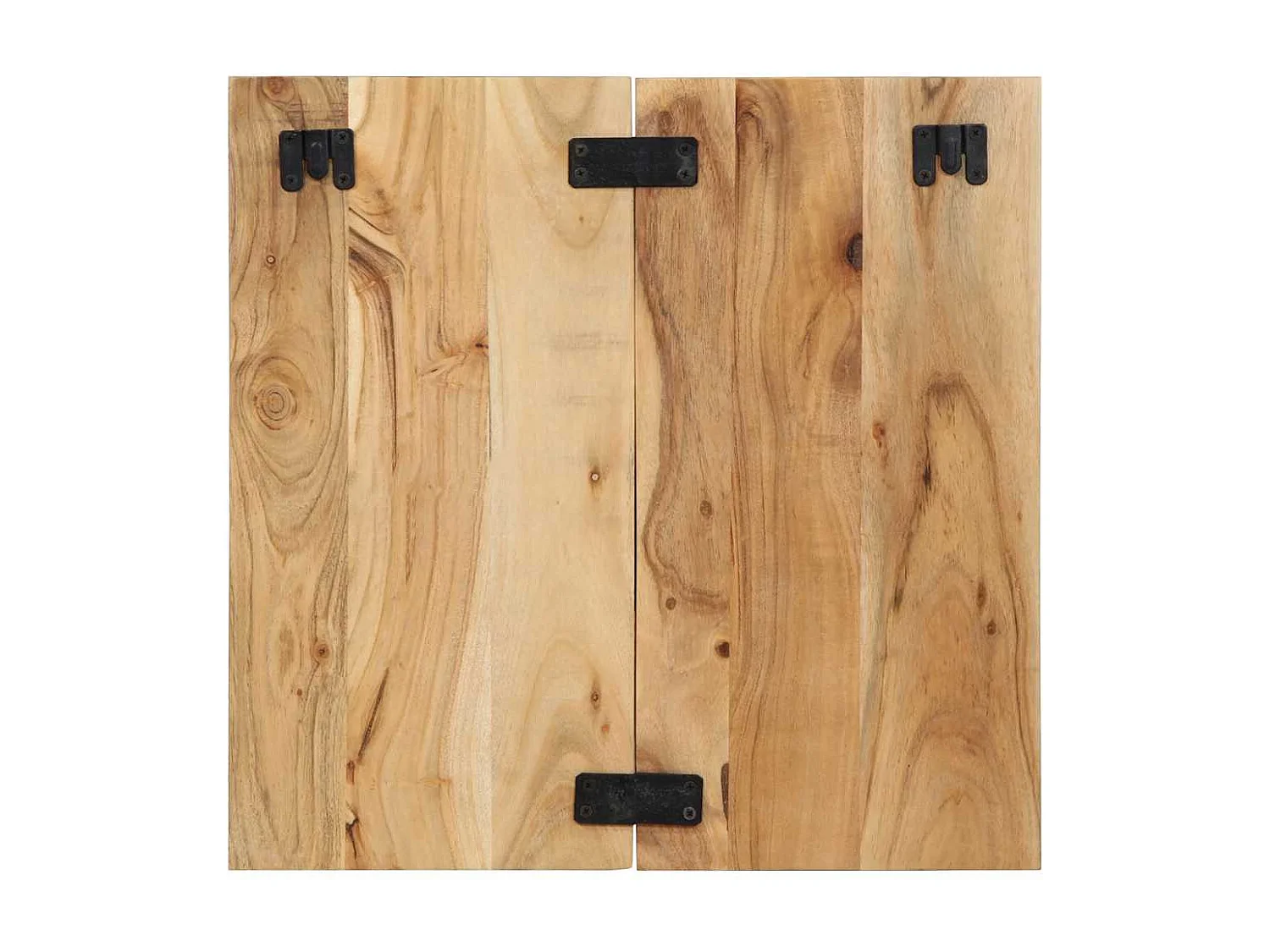 Nachtkastje | Bijzettafel Modern | Opbergkastje 50x27x50 cm massief acaciahout