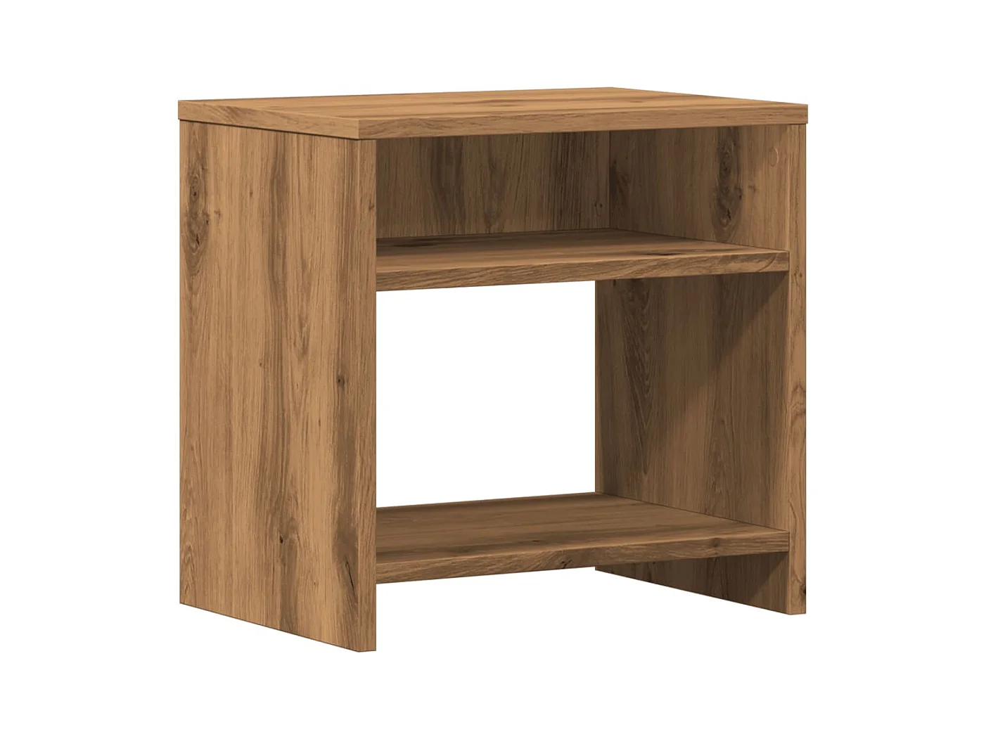 Mesitas de noche | Mesilla de noche 2 uds madera ingeniería marrón roble 40x30x40 cm