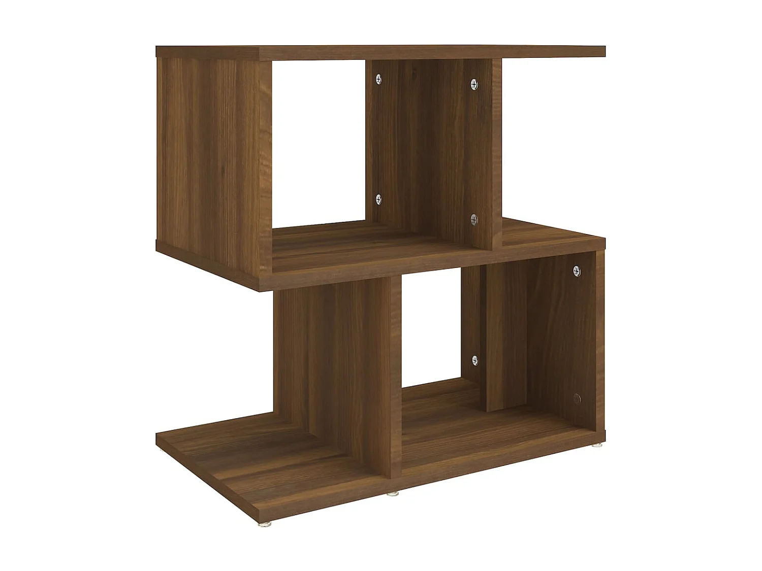 Table de chevet-Table d'appoint-Table de nuit Chêne marron 50x30x51,5 cm Bois d'ingénierie