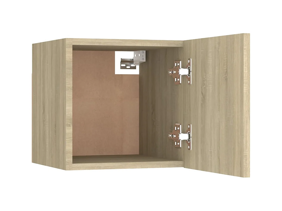 Table de chevet-Table d'appoint-Table de nuit Chêne sonoma 30,5x30x30 cm Bois d'ingénierie