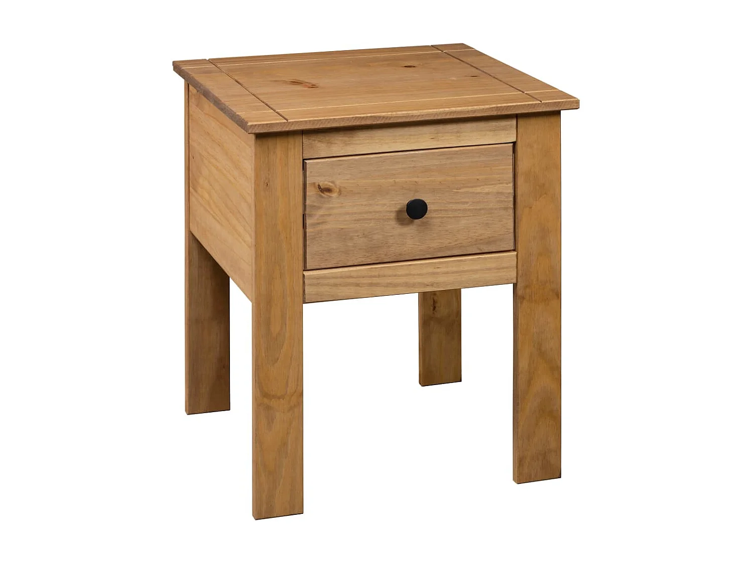 Table de chevet-Table d'appoint 46x40x57 cm Pin Gamme Panama