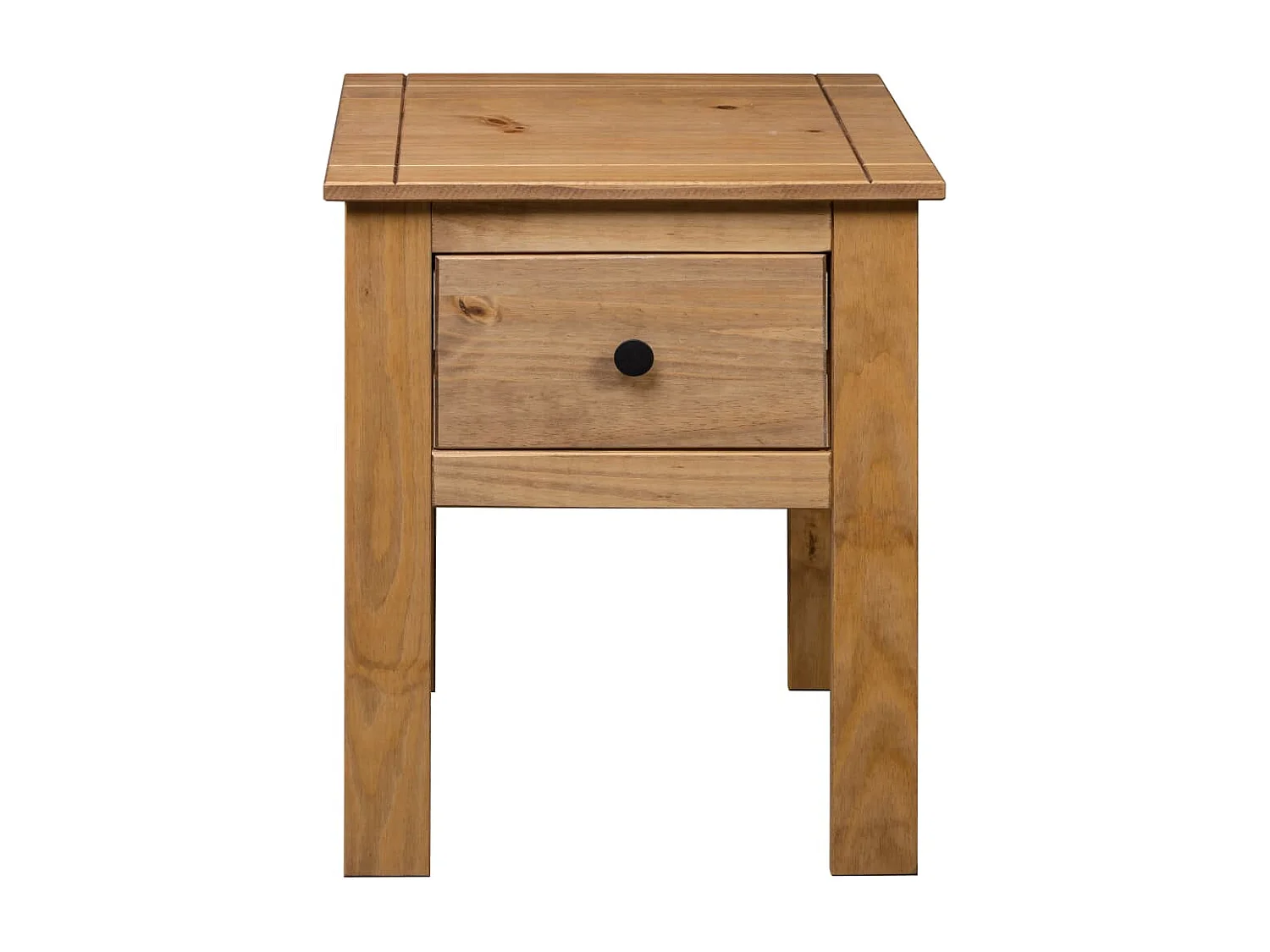 Table de chevet-Table d'appoint 46x40x57 cm Pin Gamme Panama
