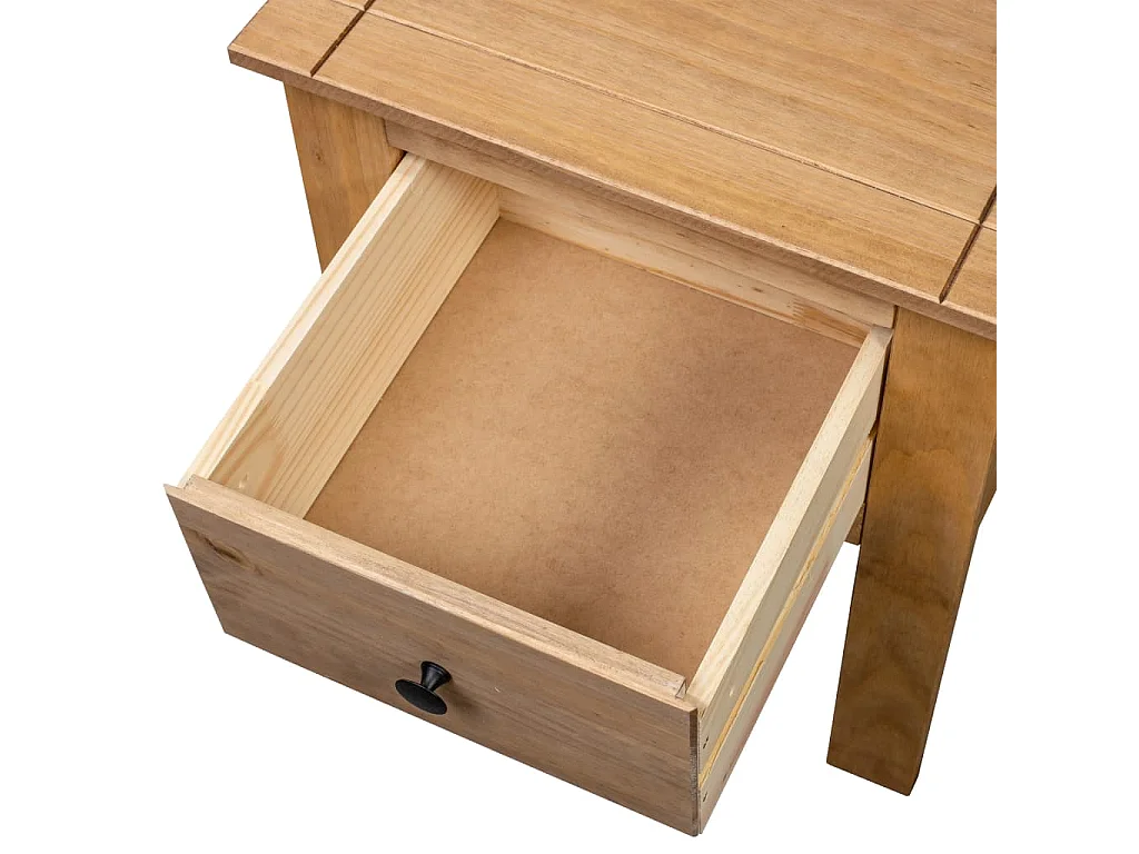 Nachttisch-Beistelltisch 46x40x57 cm Kiefernholz Panama SHL73314