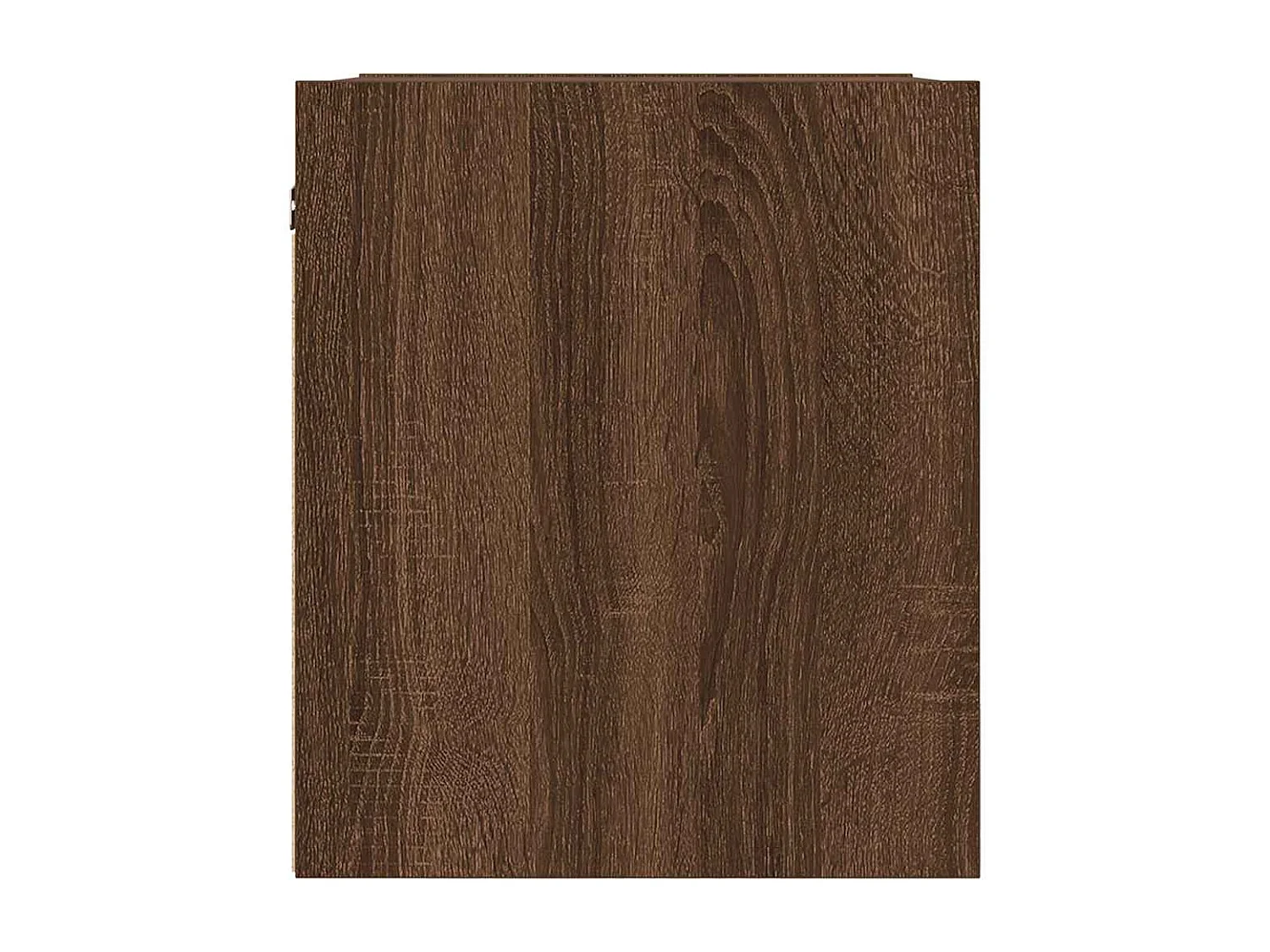 Nachttisch hängend | Wand-Nachttisch Braun Eichen-Optik 38x34x40 cm SHL41178