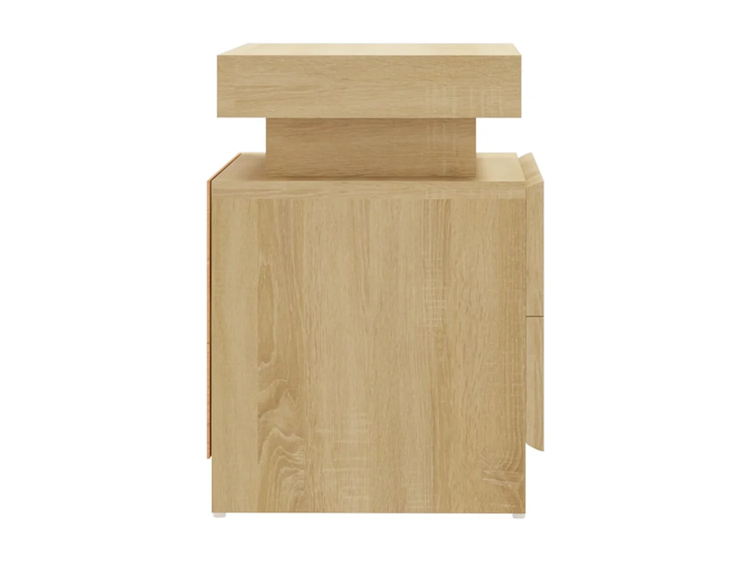 Nachttisch-Beistelltisch Sonoma-Eiche 45x35x52 cm Holzwerkstoff SHL57660