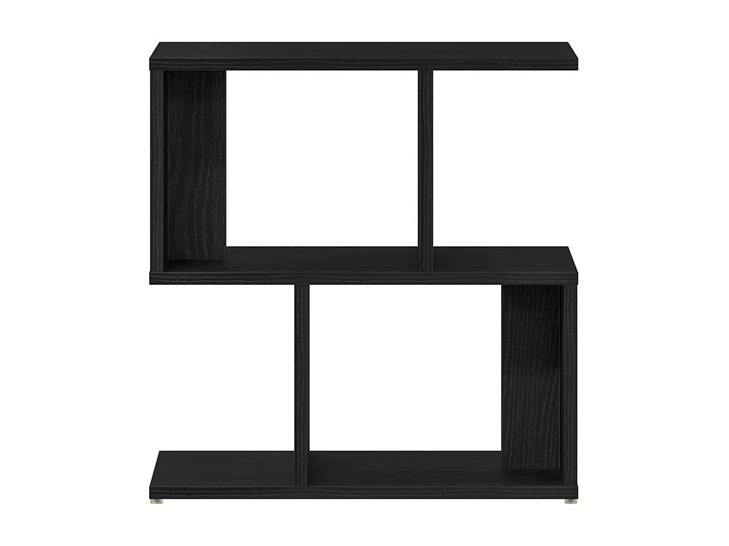 Mesita de Noche | Mesa auxiliar | Armario de Noche 2 uds. Roble negro 50x30x51,5 cm