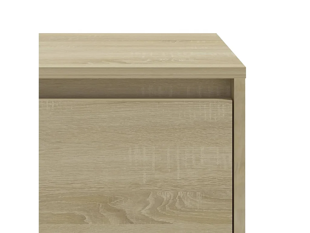 Nachttisch-Beistelltisch Sonoma-Eiche 45x34x44,5 cm Holzwerkstoff SHL17079