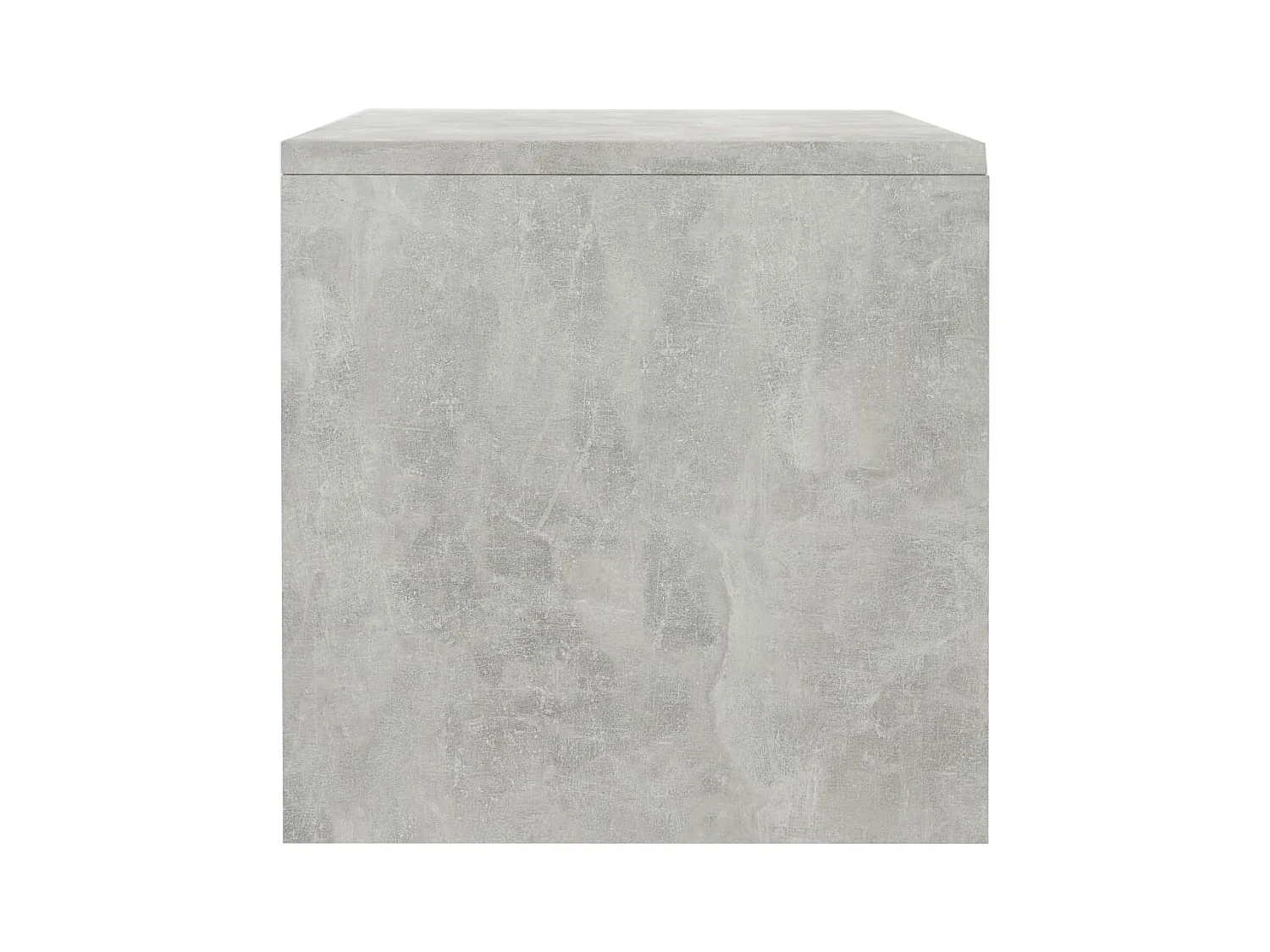 Mesitas de noche | Mesilla de noche 2 uds madera contrachapada hormigón 40x30x30cm