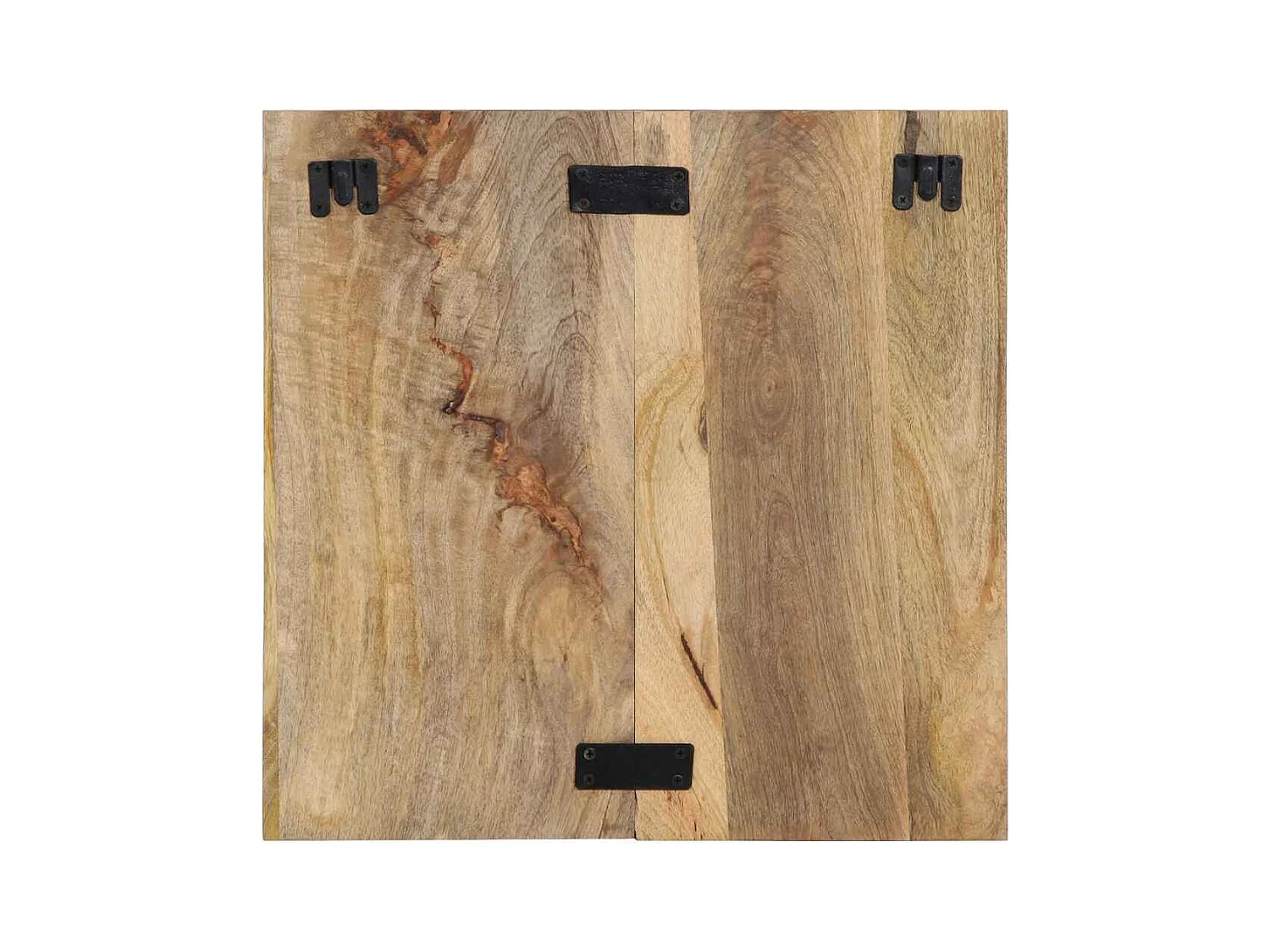 Mesa de Cabeceira | Mesa de Cama 50x27x50 cm madeira maciça manga áspera