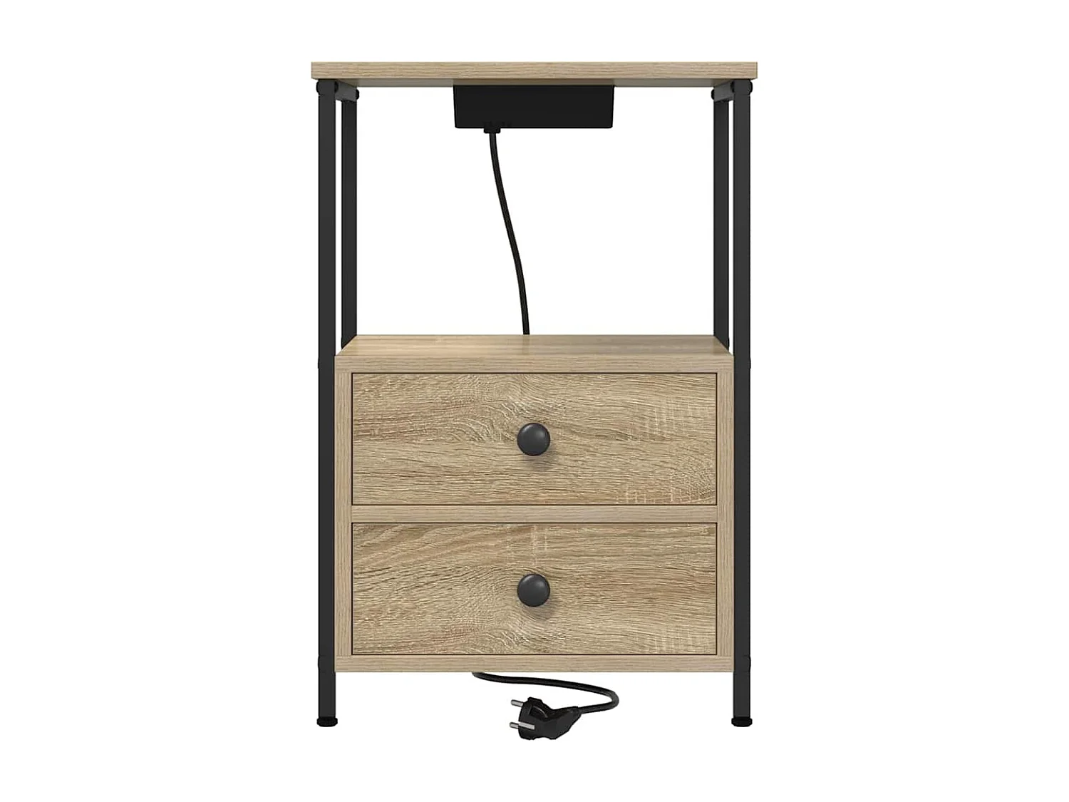 Nachttisch-Beistelltisch Sonoma-Eiche 40 x 31 x 60 cm Holzwerkstoff SHL81329