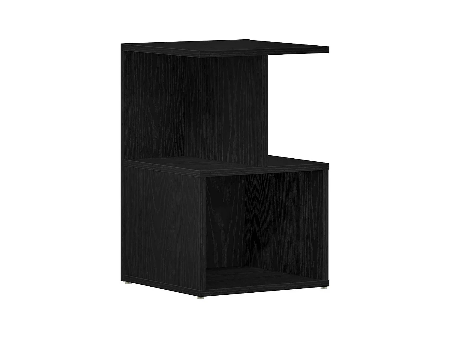 Mesita de Noche | Armario de Noche | Mesa auxiliar Roble negro 35x35x55 cm