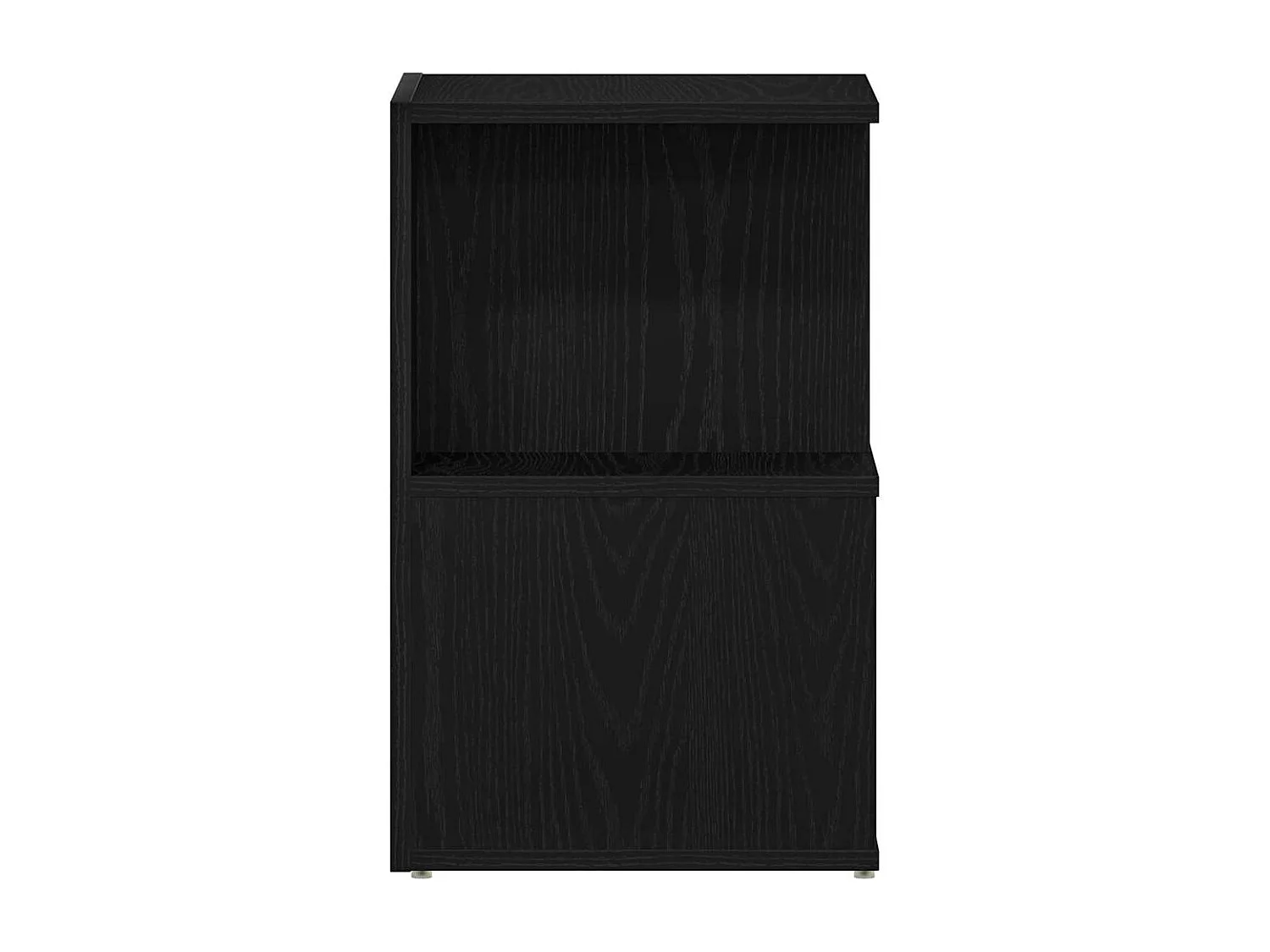 Mesita de Noche | Armario de Noche | Mesa auxiliar Roble negro 35x35x55 cm