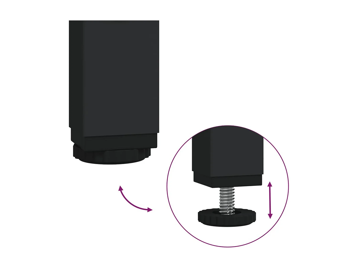 Nachttisch-Beistelltisch Altholz-Optik 41x31x80 cm Holzwerkstoff SHL40451