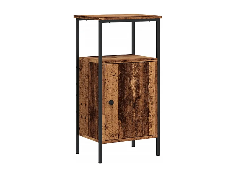 Mesa de Cabeceira | Criado-mudo Moderno 41x31x80 cm derivados madeira madeira velha