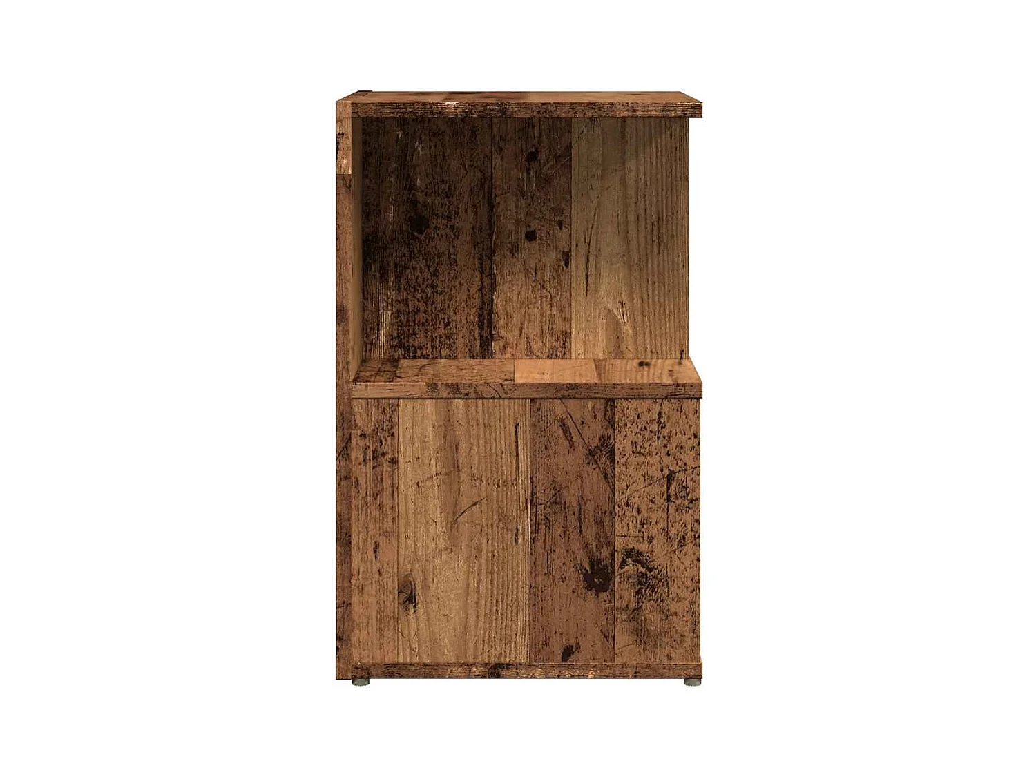 Mesitas de noche | Mesilla de noche 2 uds madera contrachapada madera vieja 35x35x55cm