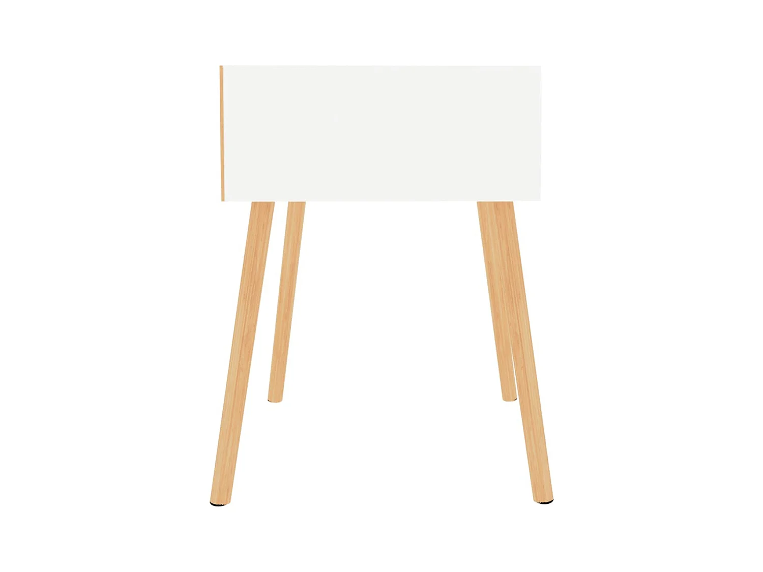 Mesitas de noche | Mesilla de noche 2 uds madera contrachapada blanco 40x40x56 cm