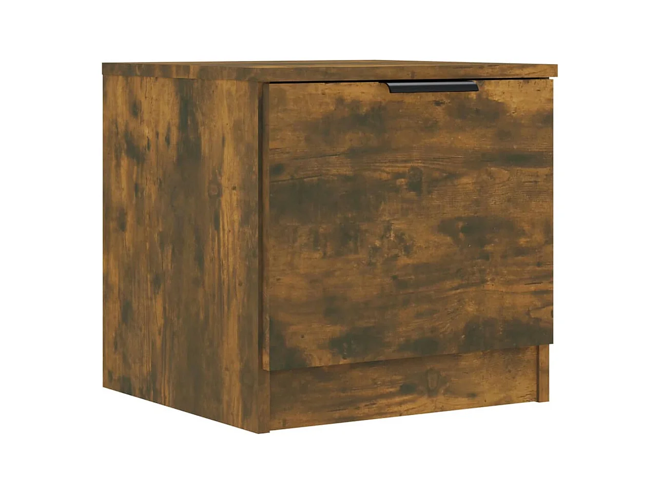 Mesitas de noche | Mesilla de noche 2 unidades color roble ahumado 40x39x40 cm