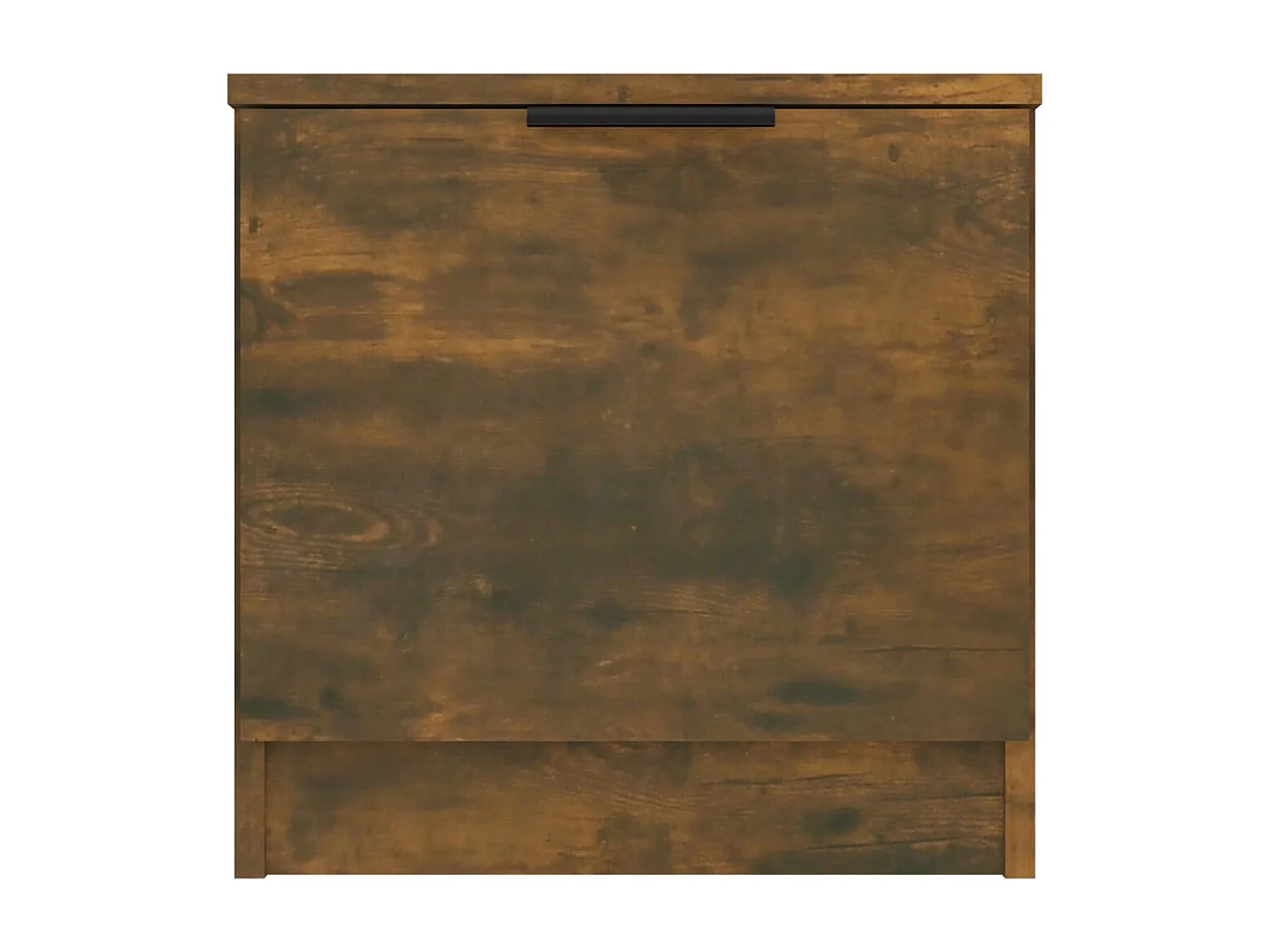 Nachttisch 2er Set-Beistelltisch-Nachttischkommode Räuchereiche 40x39x40 cm SHL90780