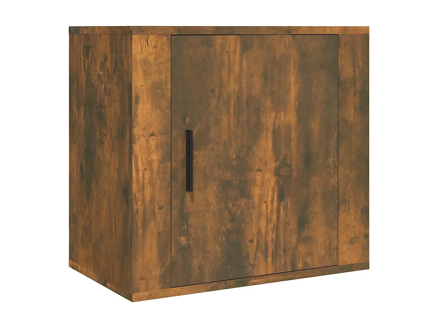 Nachttisch hängend 2er Set | Wand-Nachttische Räuchereiche 50x30x47 cm SHL5802