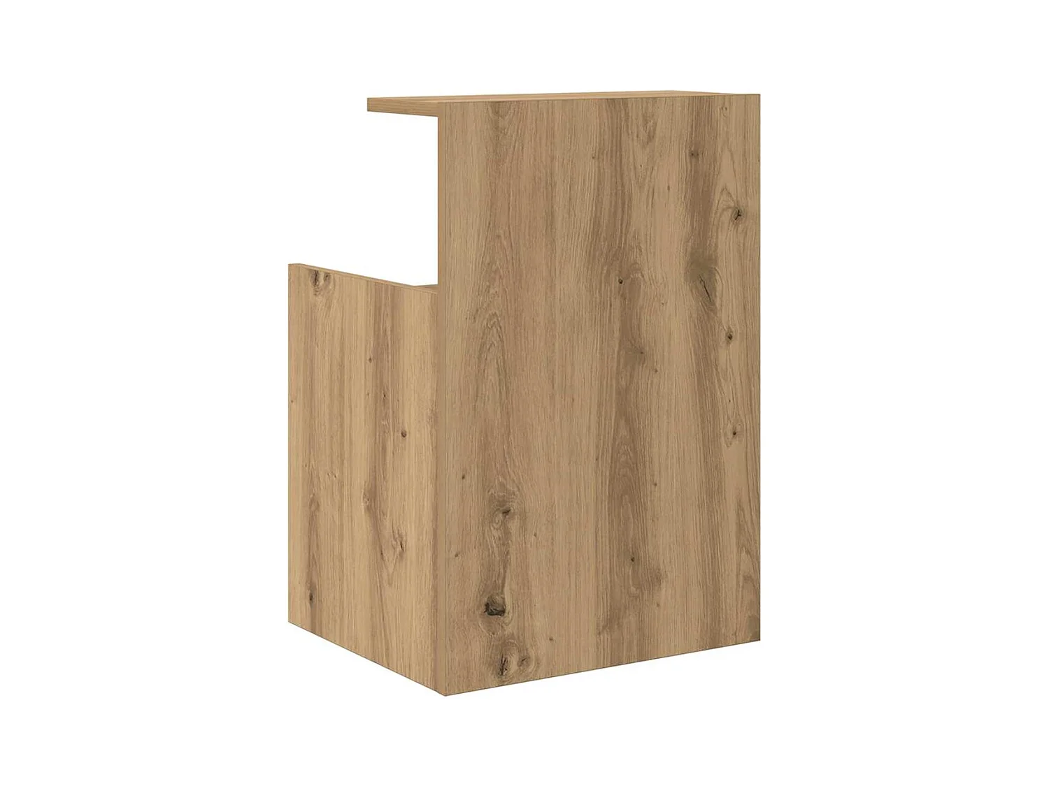 Mesita de Noche | Armario de Noche | Mesa auxiliar Roble artisan 40x35x60 cm