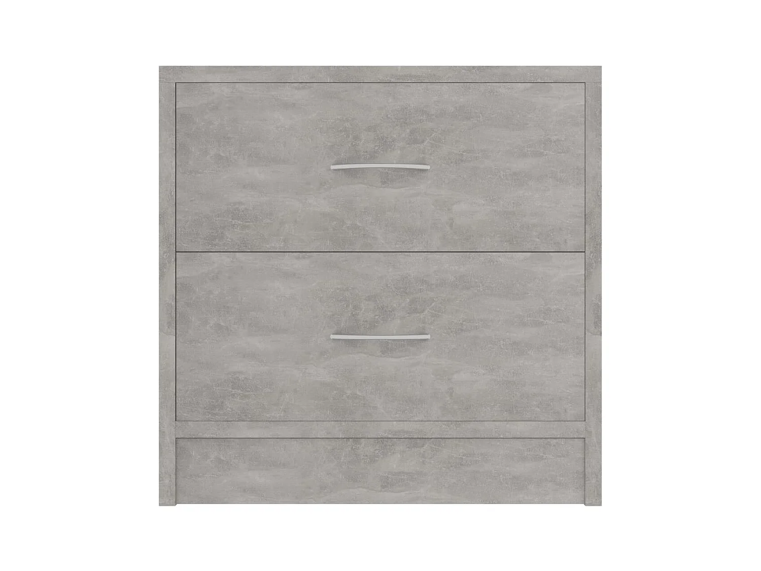 Table de chevet-Petite Table d'appoint-Table de nuit Gris béton 40x30x40 cm Bois d'ingénierie