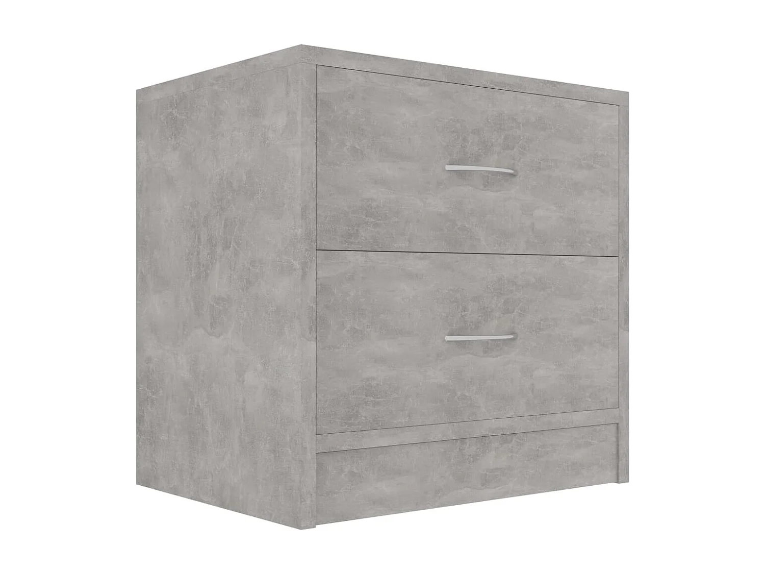 Nachttisch-Beistelltisch Betongrau 40x30x40 cm Holzwerkstoff SHL26223