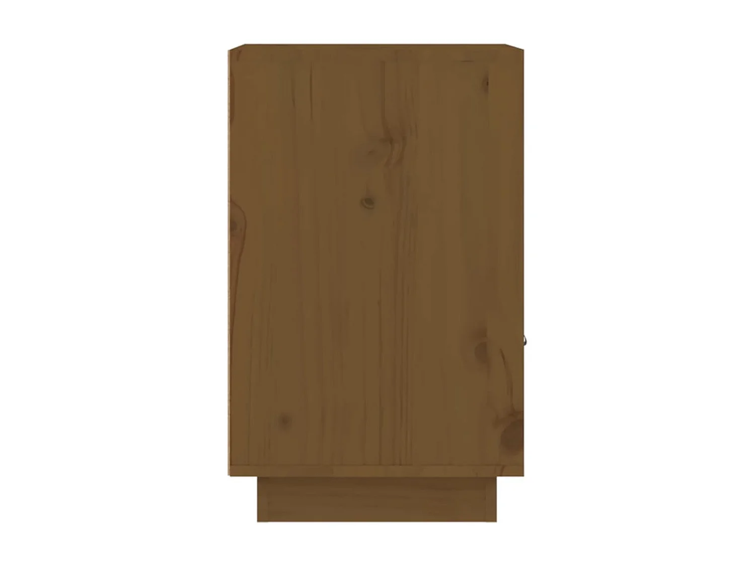 Mesita de noche | Mesilla de noche madera maciza de pino marrón miel 40x34x55 cm